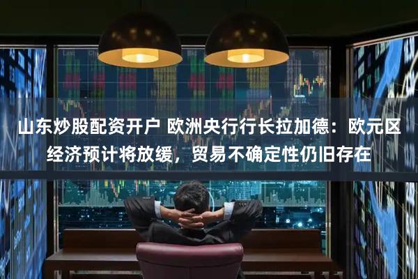 山东炒股配资开户 欧洲央行行长拉加德：欧元区经济预计将放缓，贸易不确定性仍旧存在