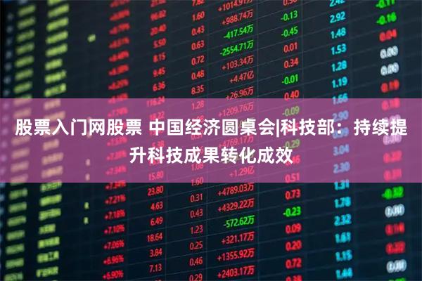 股票入门网股票 中国经济圆桌会|科技部：持续提升科技成果转化成效